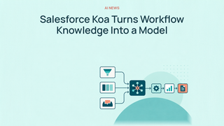 Salesforce Koa Turns Workflow Knowledge Into a Model
