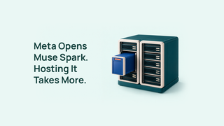 Meta Opens Muse Spark. Hosting It Takes More.