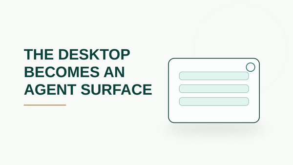 Microsoft Scout Points to the Desktop as an Agent Workspace