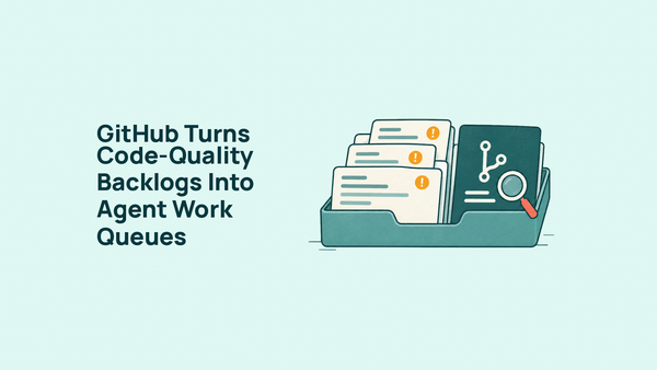 A batch of code-quality findings organized into one agent-created pull request for review.